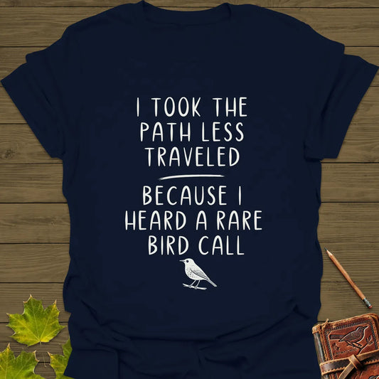 Path Less Traveled T-Shirt Navy