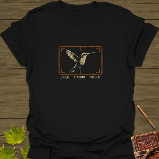 Hummingbird Photography T-Shirt Black