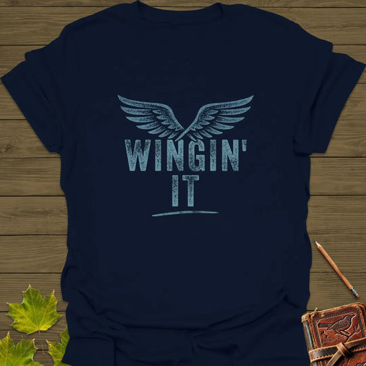 Wingin' It T-Shirt Navy