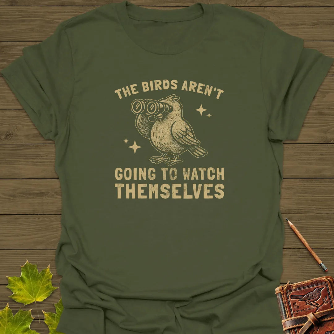 Birds Watching Themselves T-Shirt