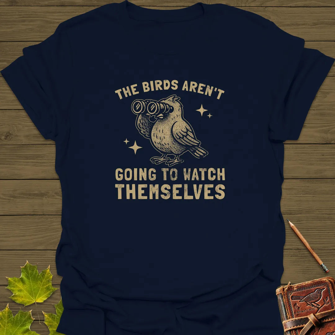 Birds Watching Themselves T-Shirt