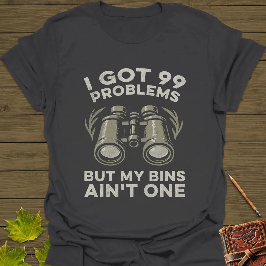 99 Problems T-Shirt Charcoal