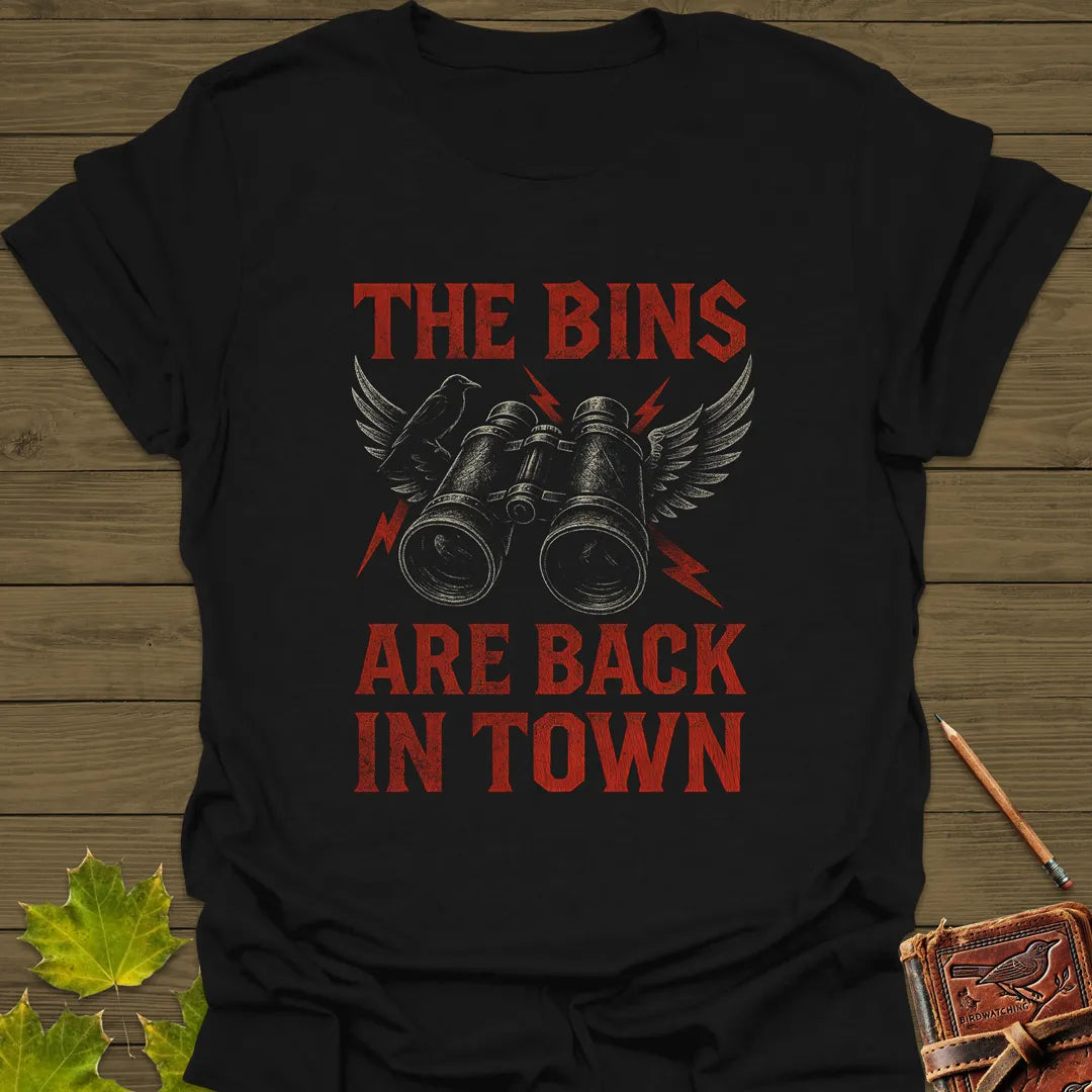Bins Are Back T-Shirt Black