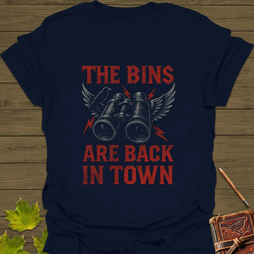 Bins Are Back T-Shirt Navy
