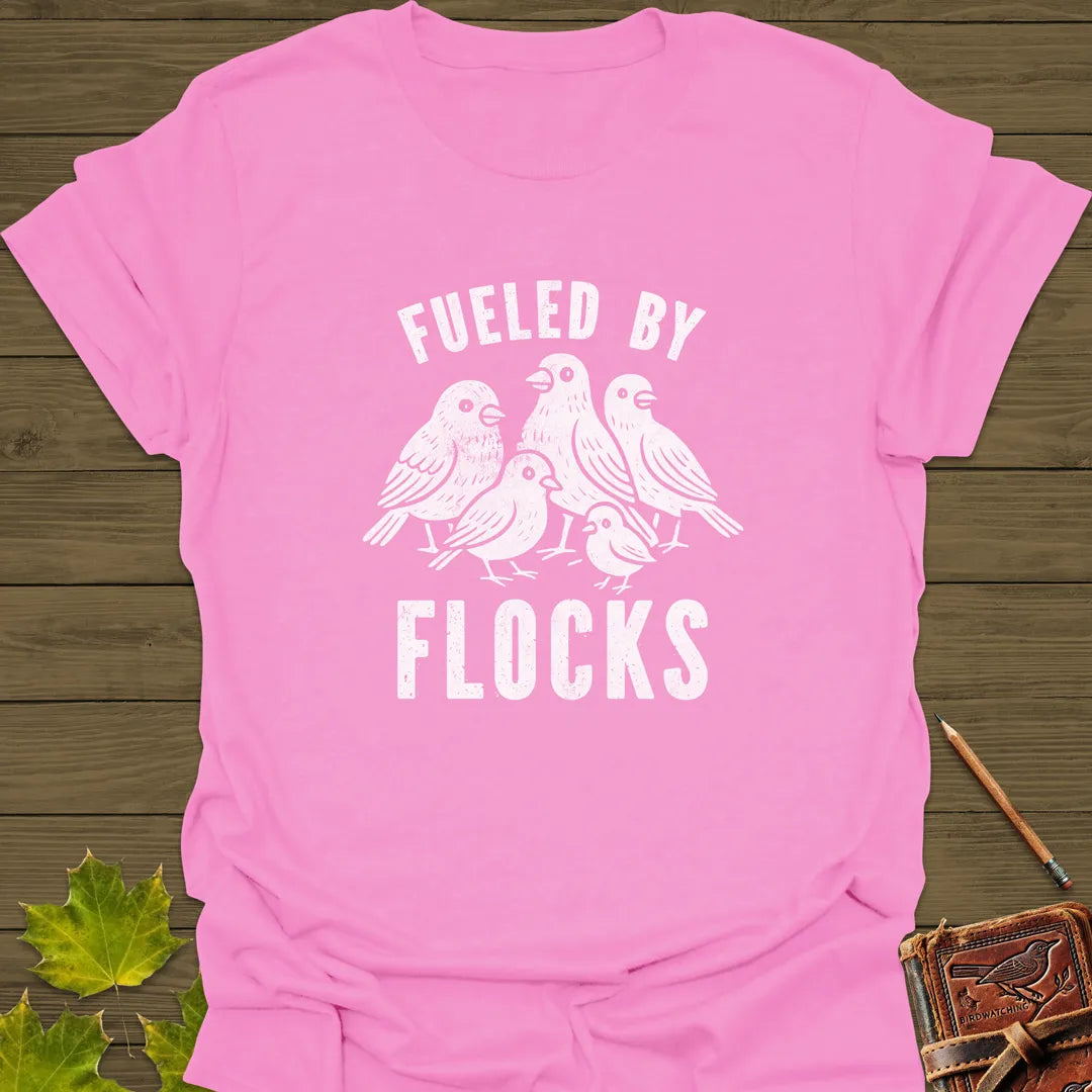 Fueled By Flocks T-Shirt Azalea