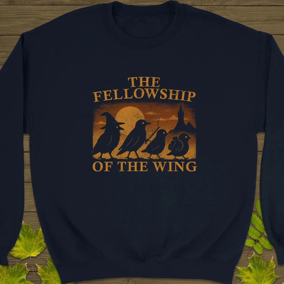 Fellowship Of The Wing Crewneck Sweatshirt Navy