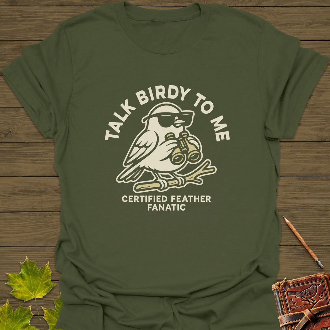 Talk Birdy T-Shirt Military Green