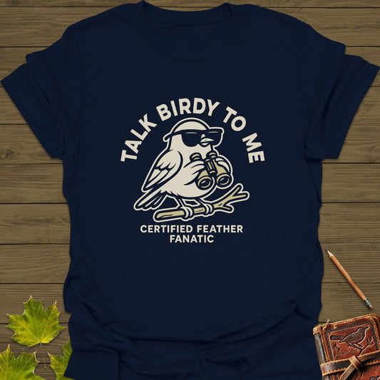 Talk Birdy T-Shirt Navy