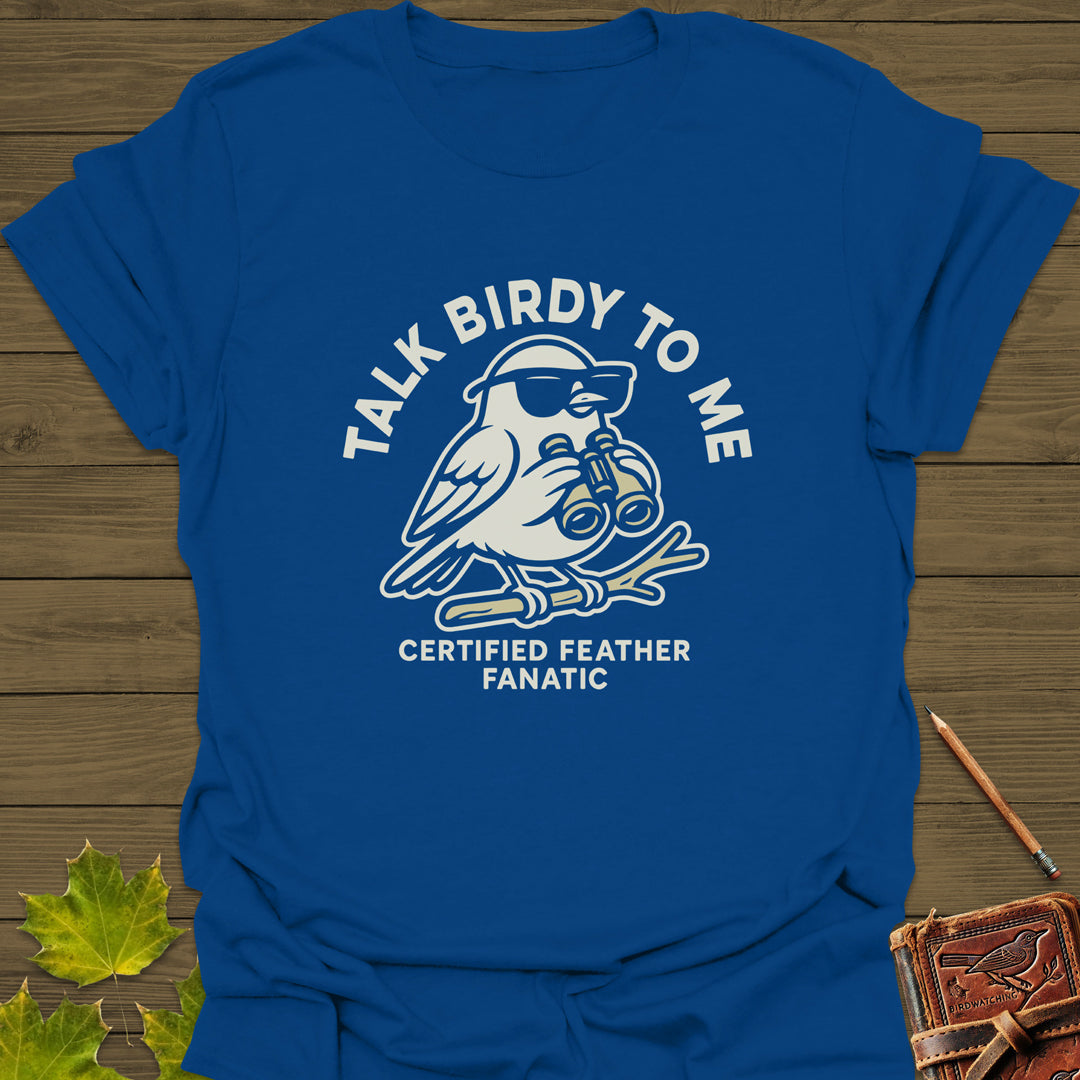 Talk Birdy T-Shirt Royal