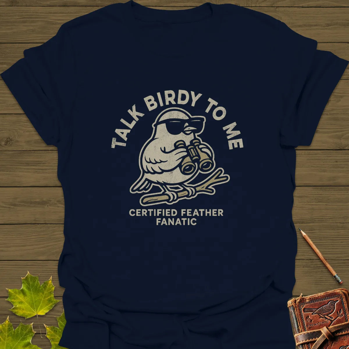 Talk Birdy T-Shirt Navy