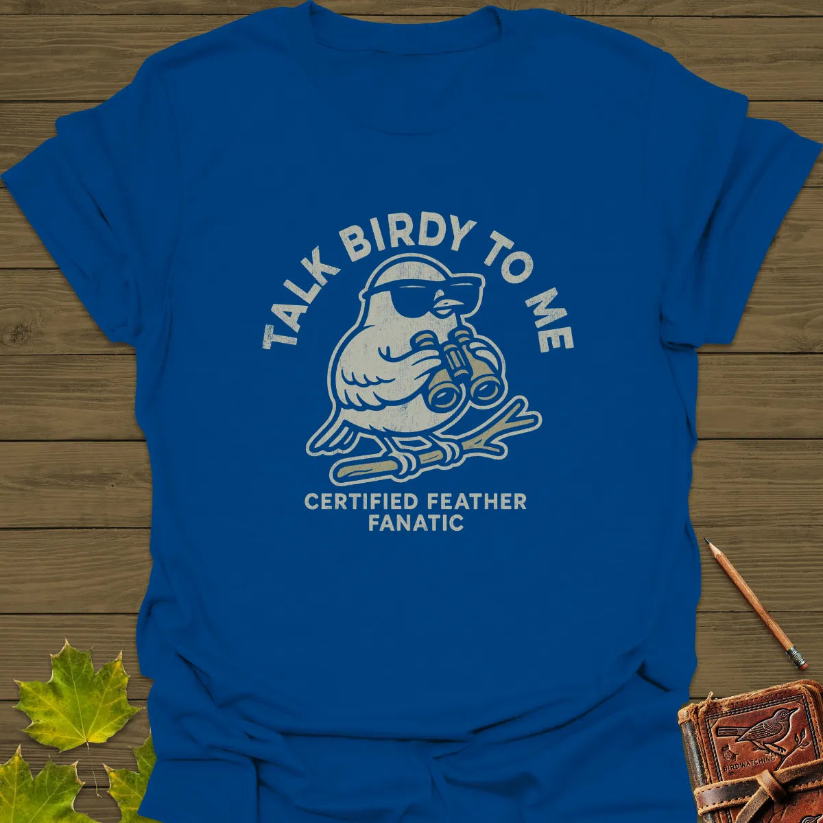 Talk Birdy T-Shirt Royal