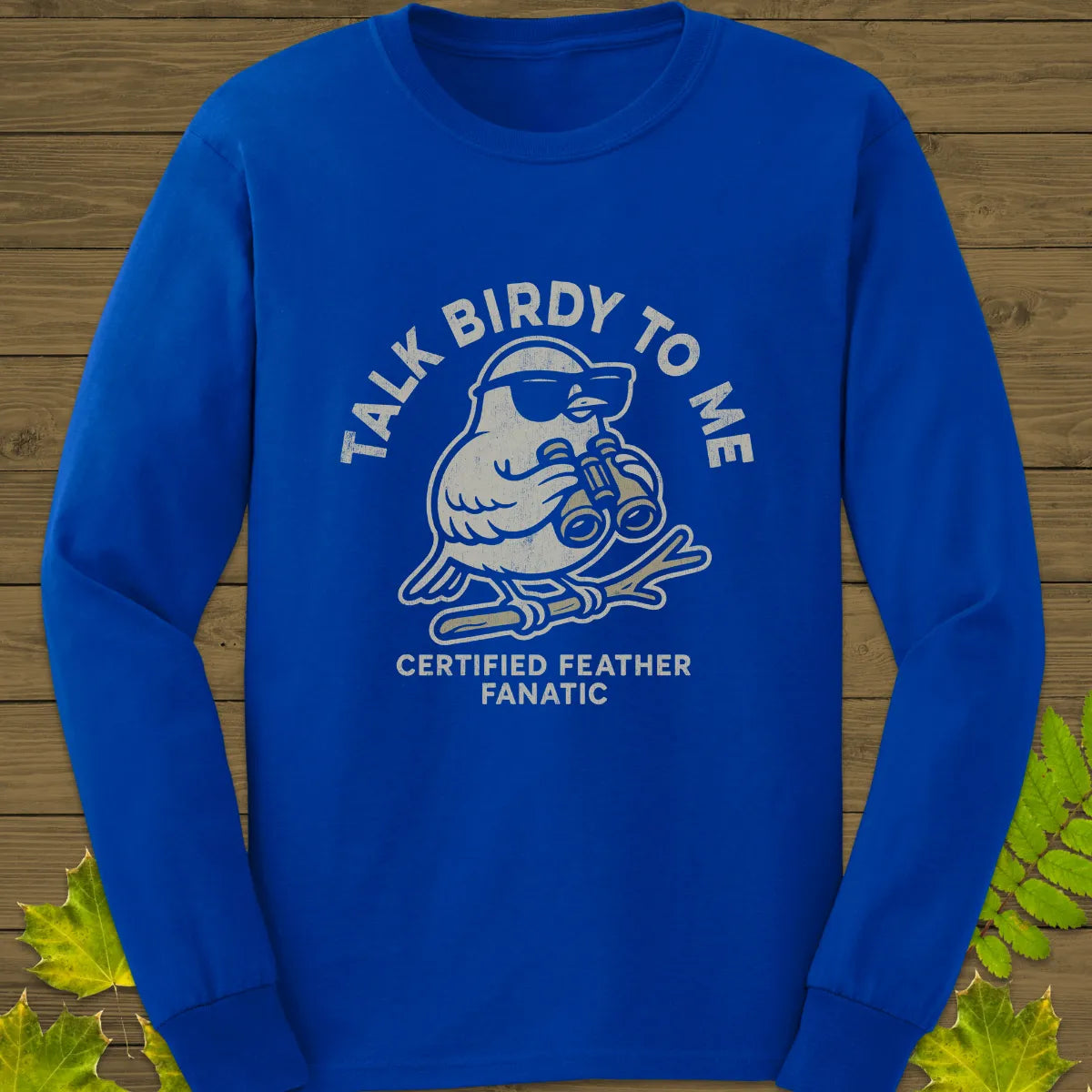 Talk Birdy Long Sleeve Royal