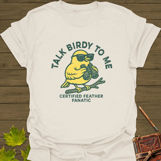 Talk Birdy T-Shirt Natural