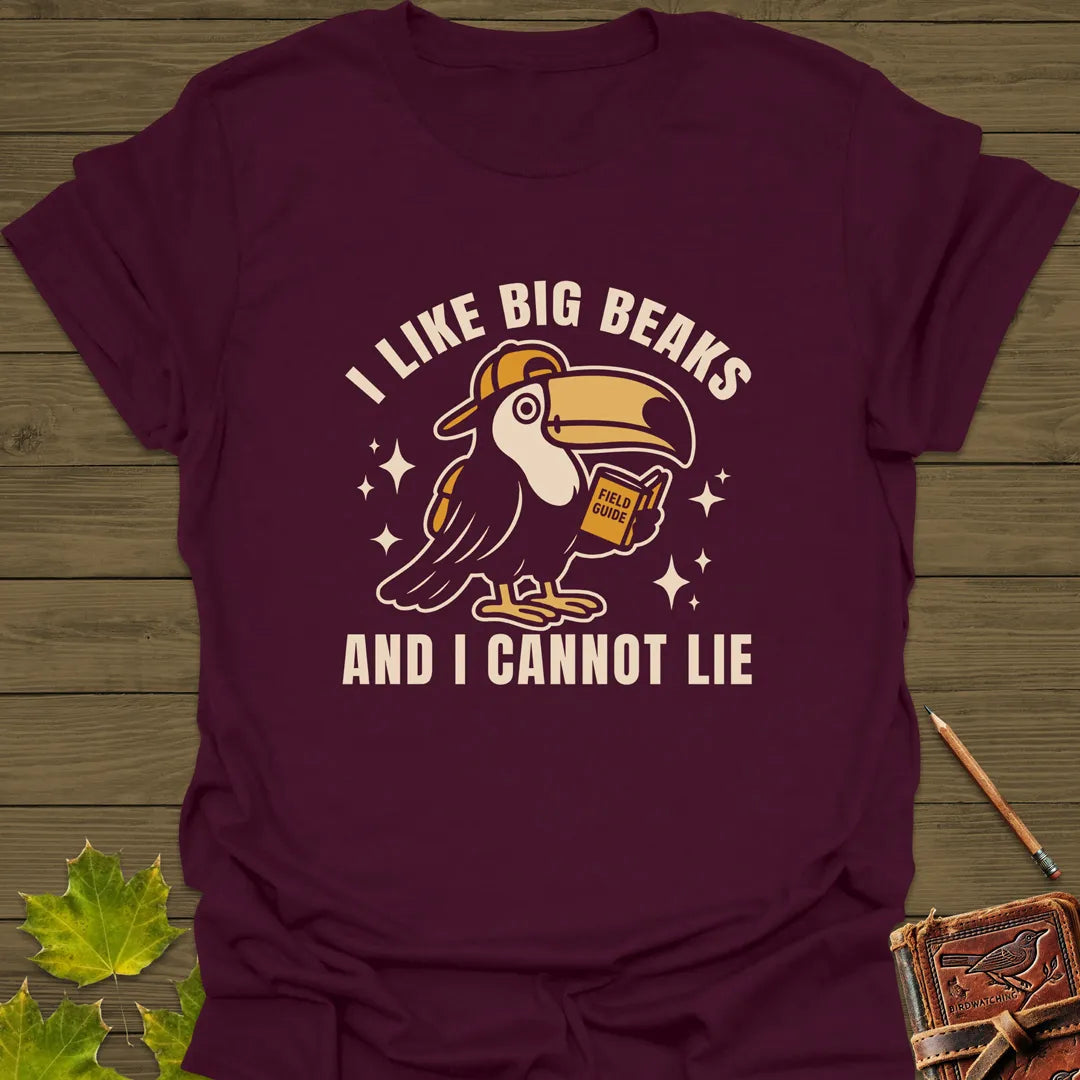 Big Beaks T-Shirt Maroon