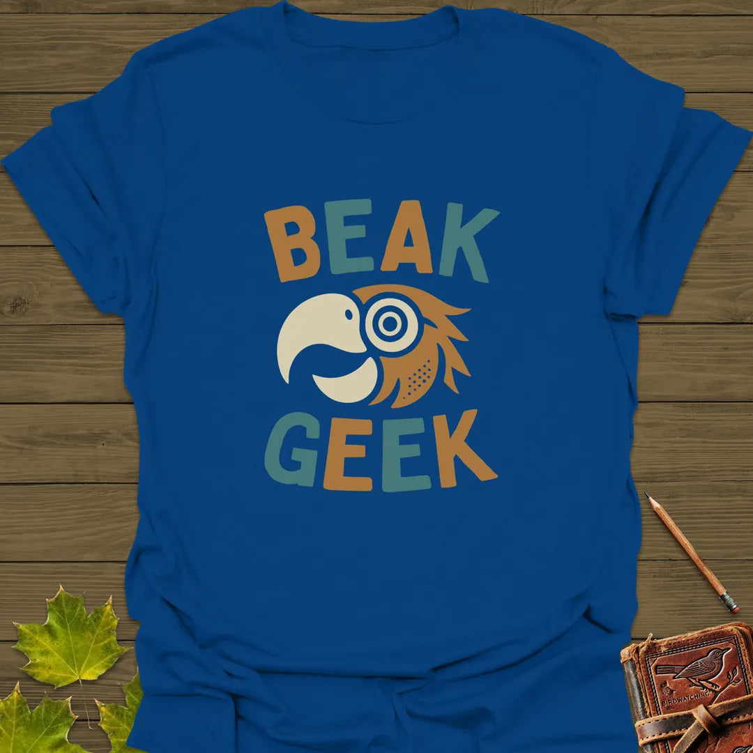 Beak Geek T-Shirt Royal