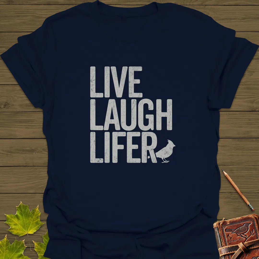 Live, Laugh, Lifer T-Shirt Navy
