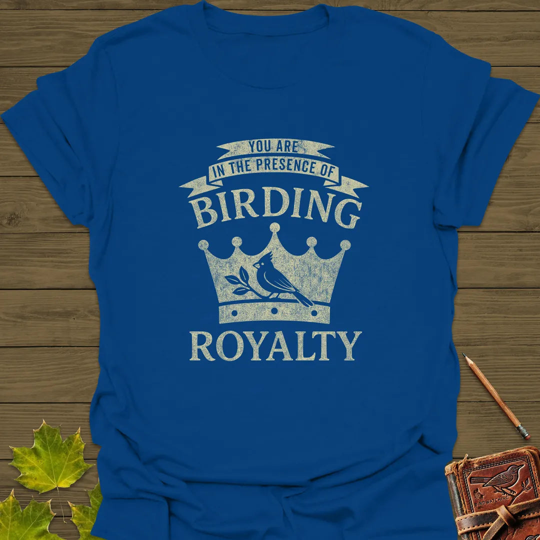 Birding Royalty T-Shirt Royal