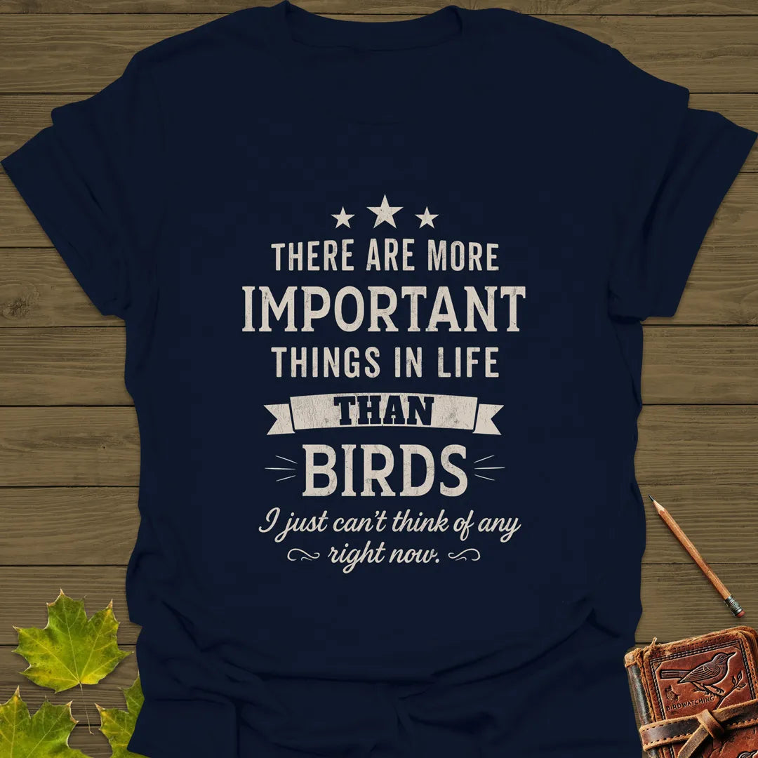 Important Things T-Shirt Navy