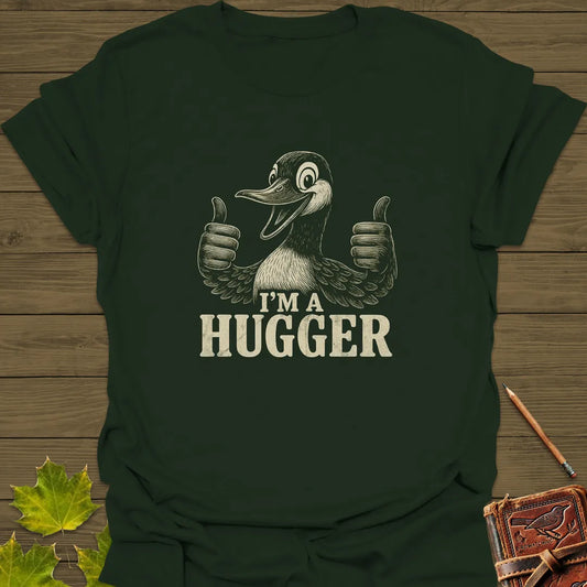 I'm a Hugger T-Shirt Forest Green