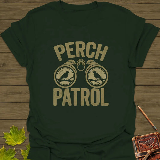 Perch Patrol T-Shirt Forest Green