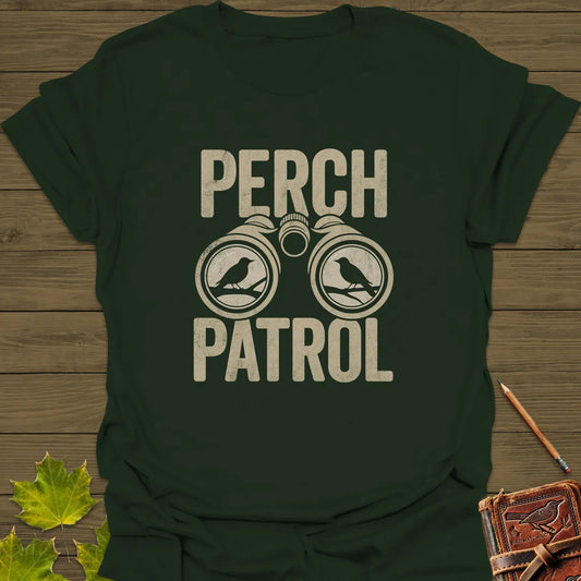 Perch Patrol T-Shirt Forest Green