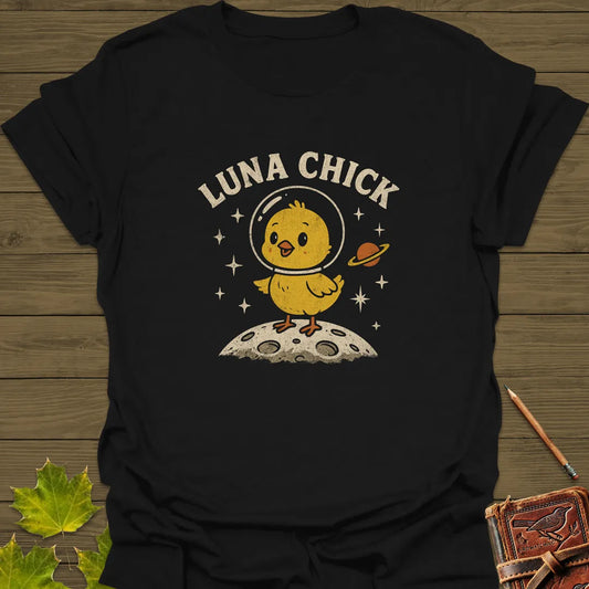 Luna Chick T-Shirt Black