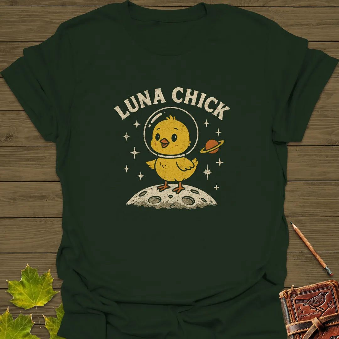 Luna Chick T-Shirt Forest Green