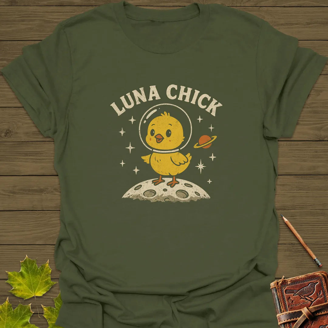 Luna Chick T-Shirt Military Green