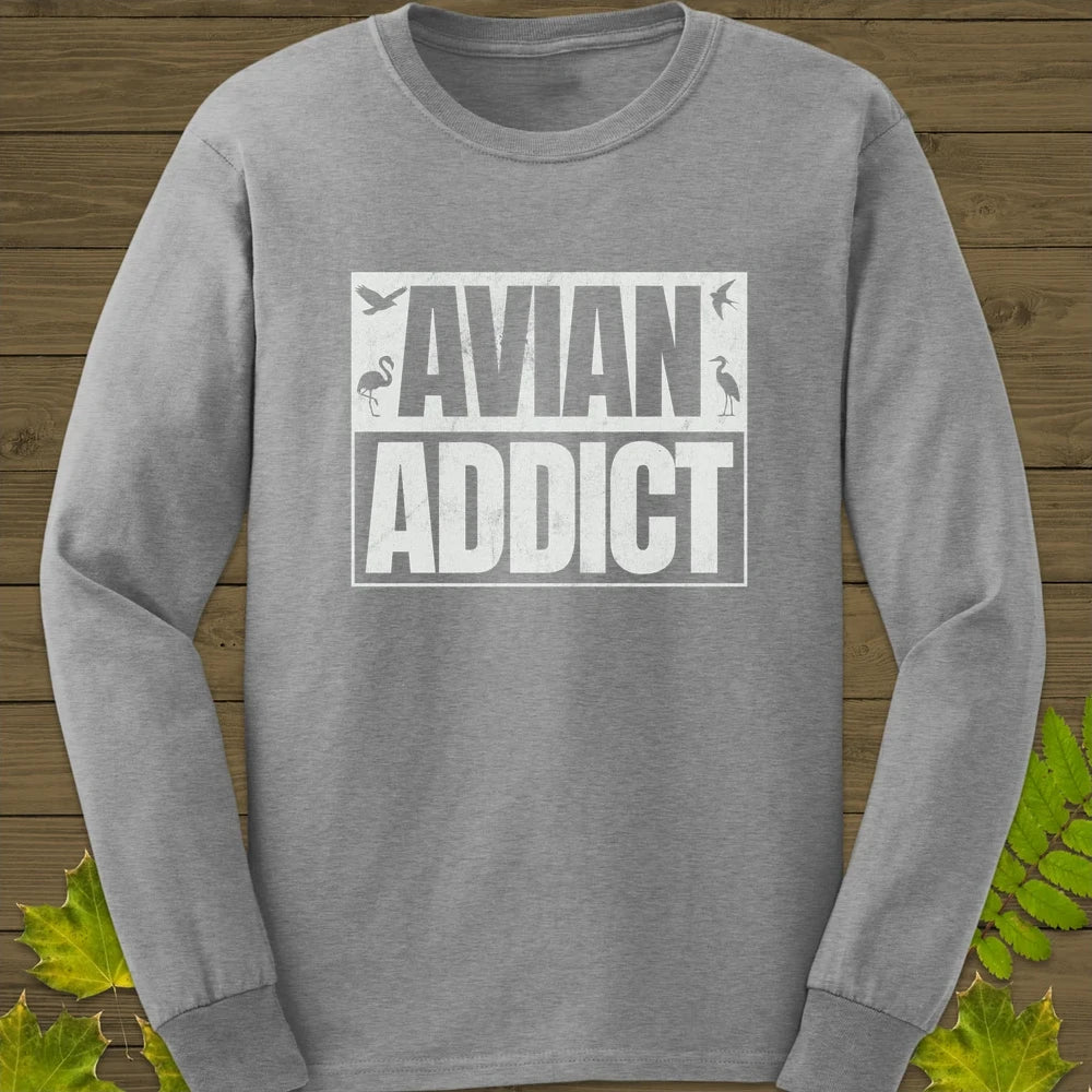 Avian Addict Long Sleeve Sport Grey