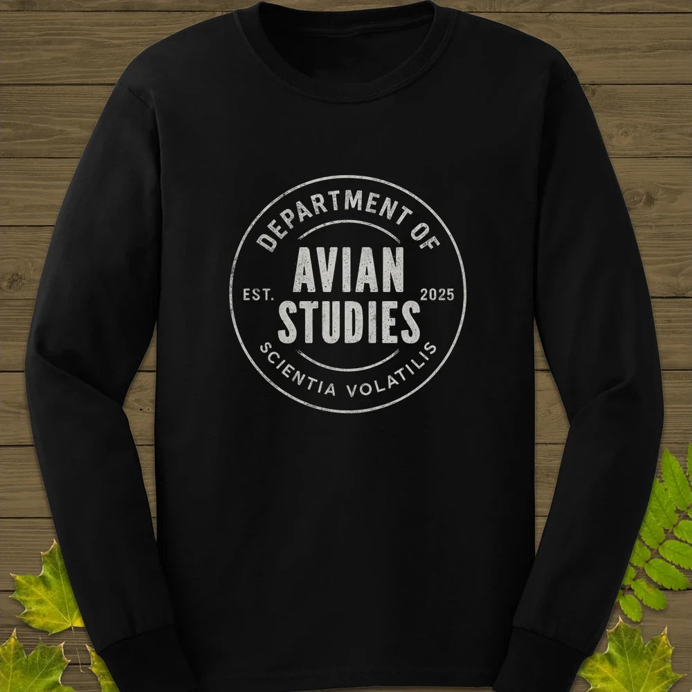 Avian Studies Long Sleeve Black