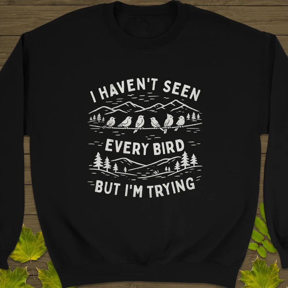 Every Bird Crewneck Sweatshirt Black
