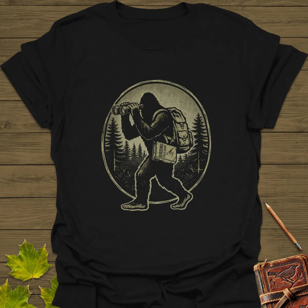 Bigfoot Birding Club T-Shirt Black