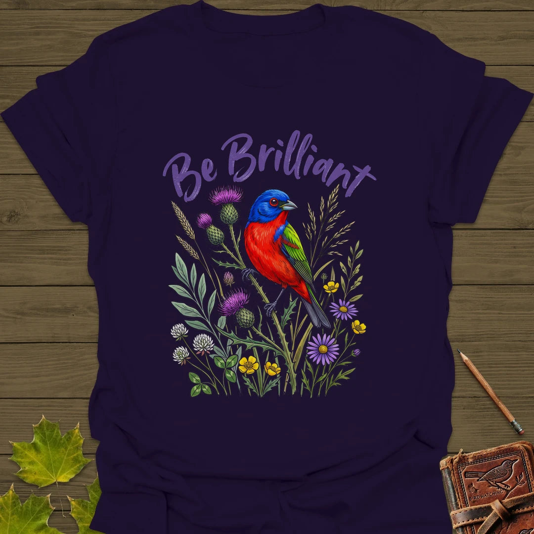 Be Brilliant T-Shirt Purple