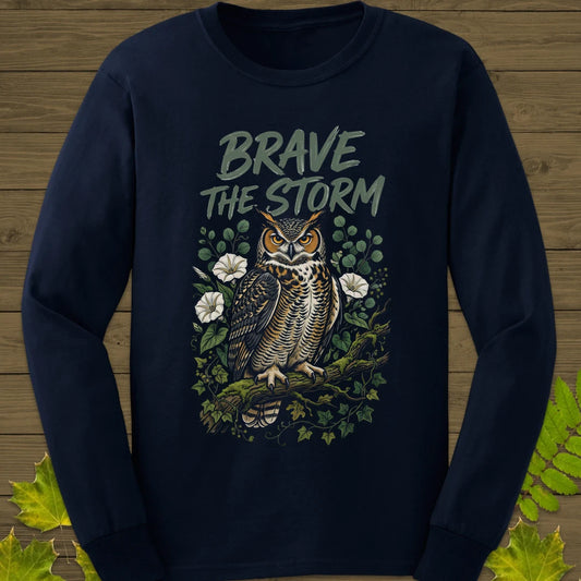 Brave The Storm Long Sleeve Navy