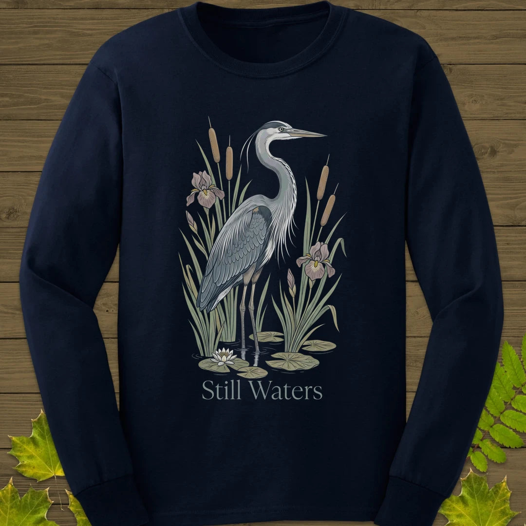 Still Waters Long Sleeve Navy