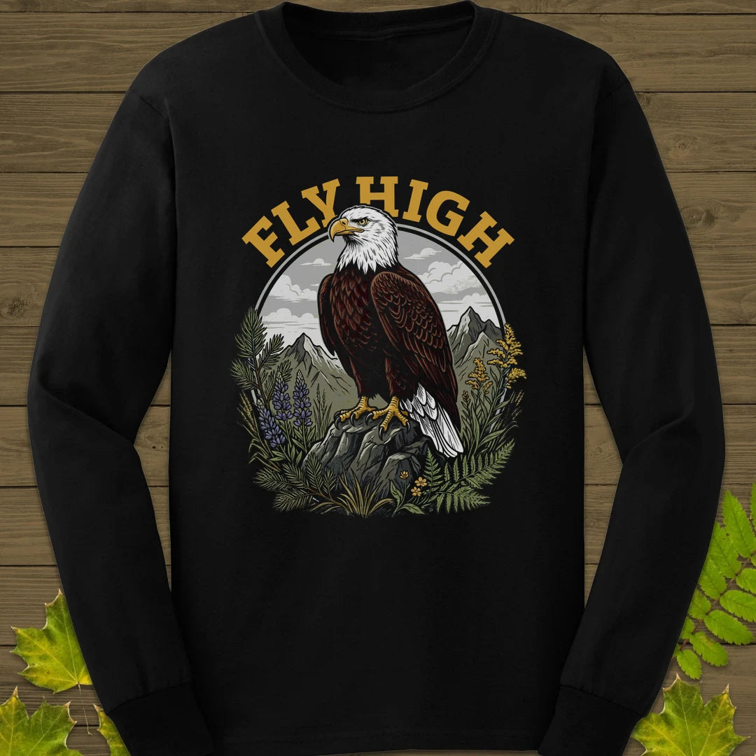 Fly High Long Sleeve Black