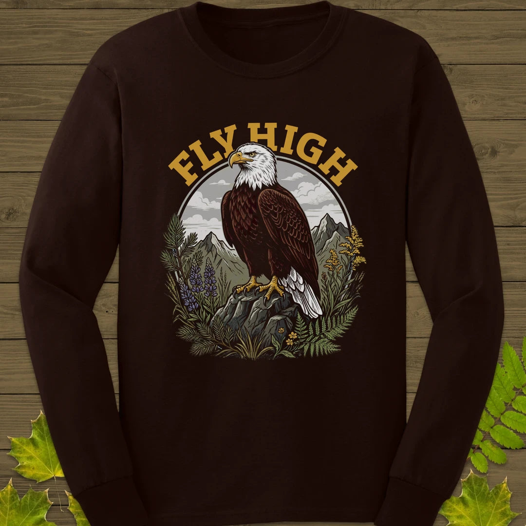 Fly High Long Sleeve Dark Chocolate