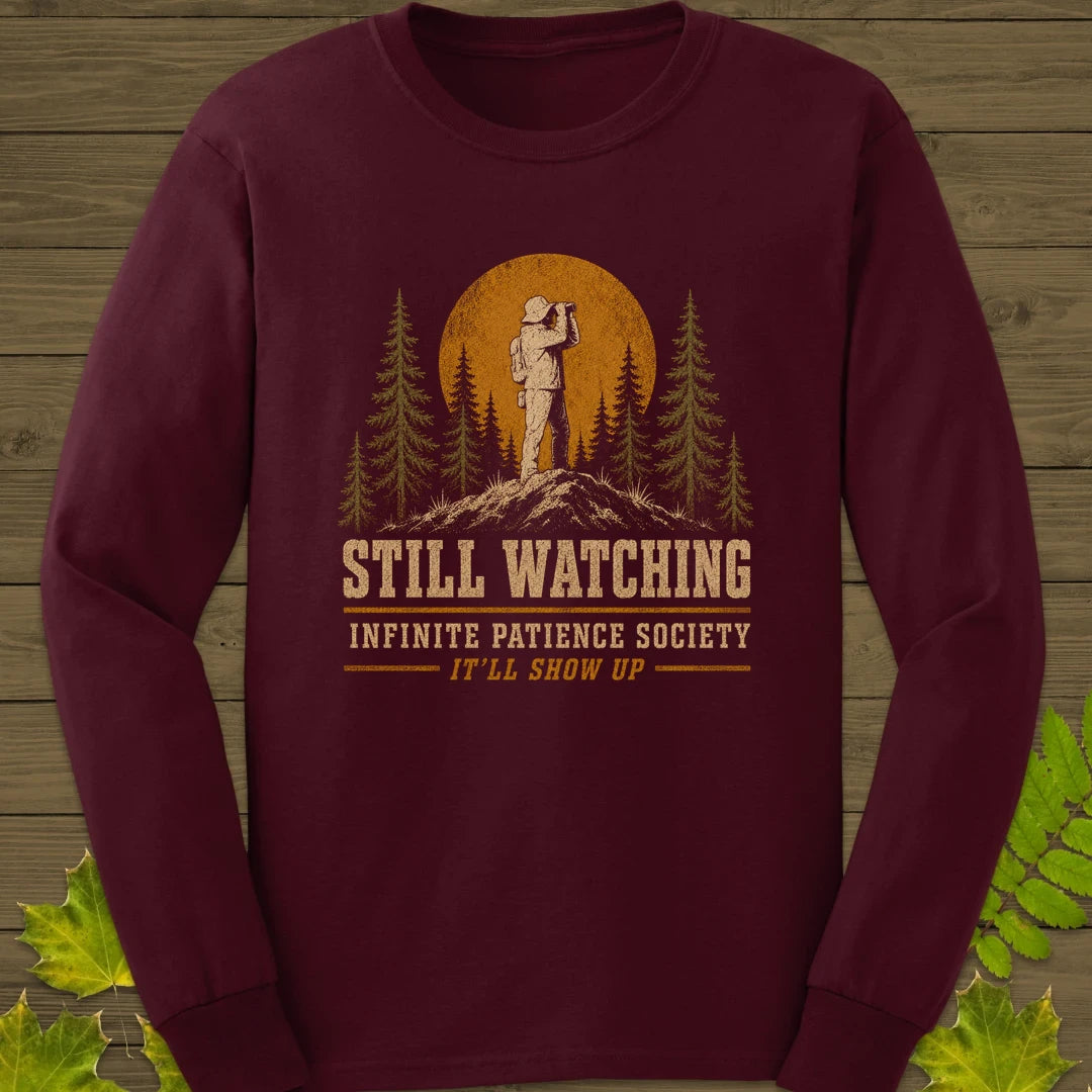 Infinite Patience Long Sleeve Maroon