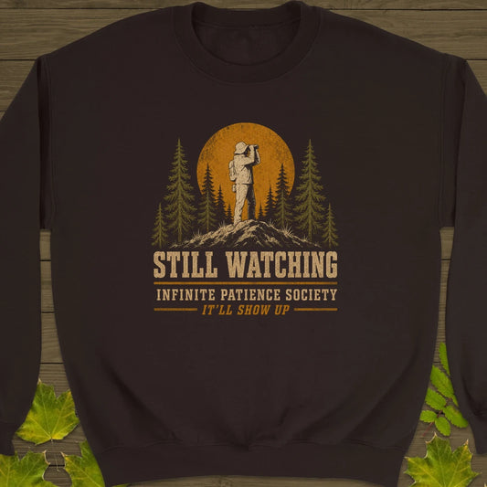 Infinite Patience Sweatshirt Dark Chocolate