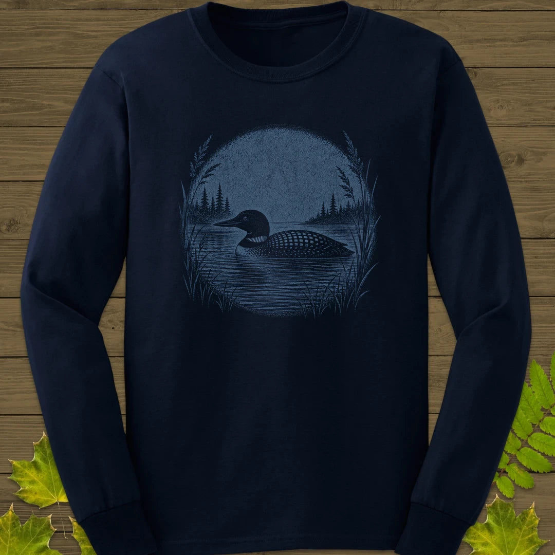 Lake Loon Long Sleeve Navy