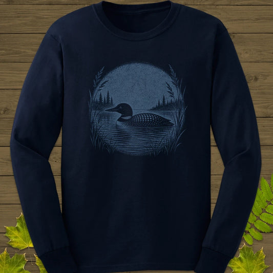 Lake Loon Long Sleeve Navy