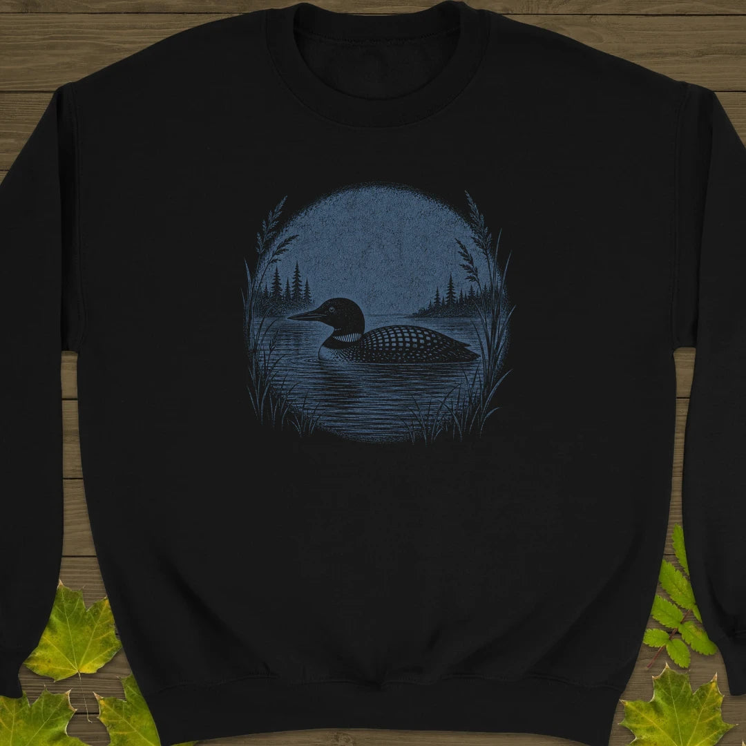 Lake Loon Sweatshirt Black
