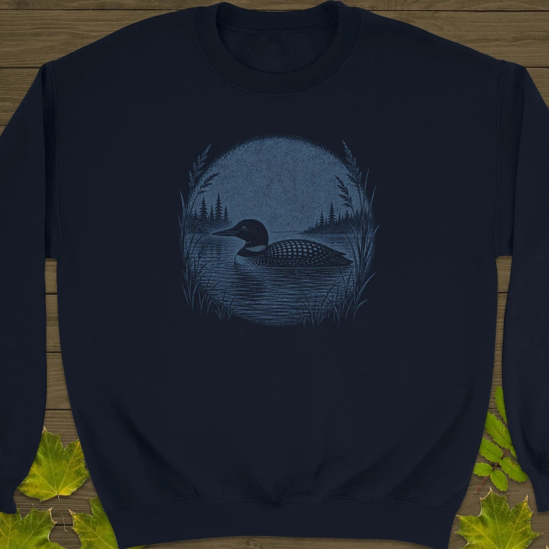 Lake Loon Sweatshirt Navy