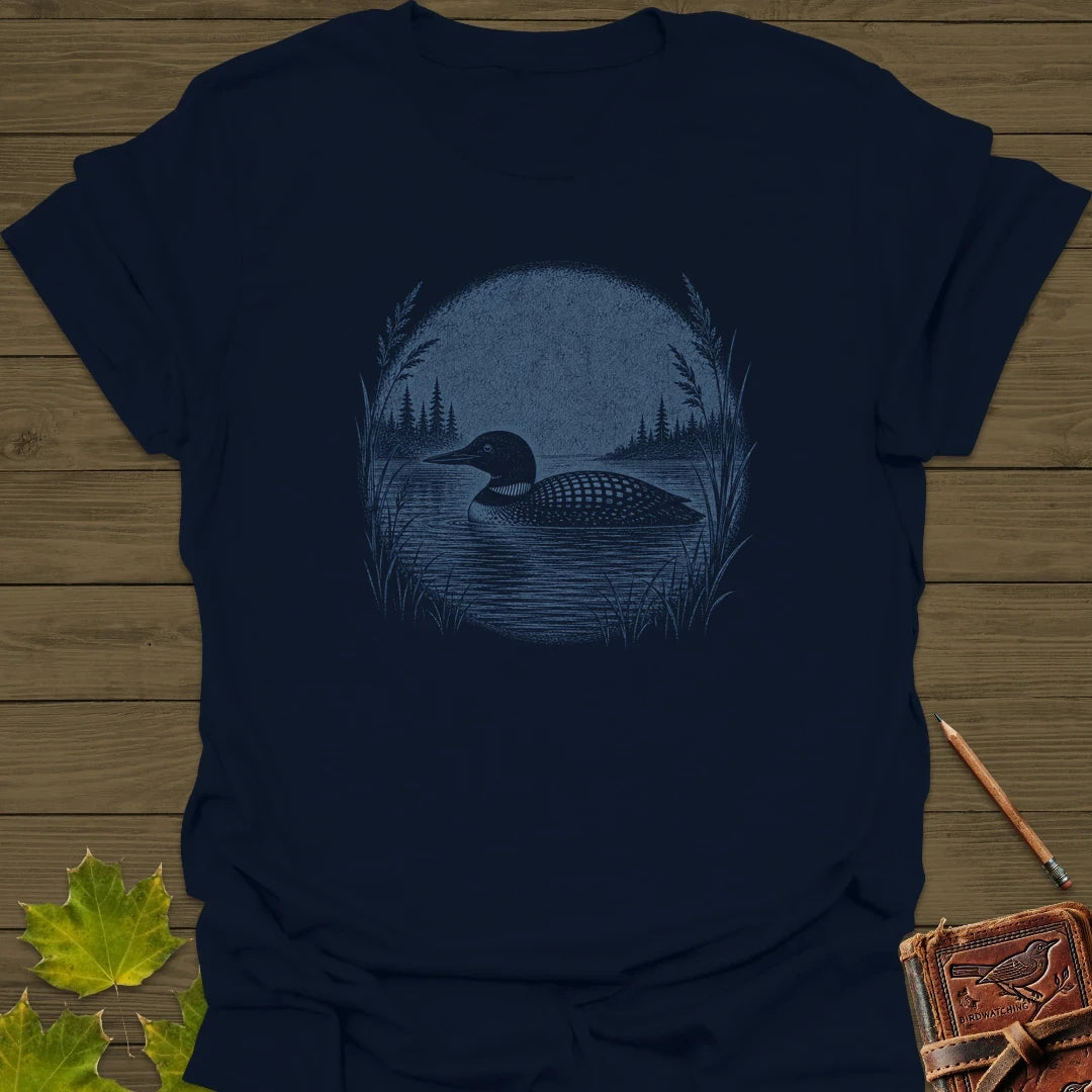 Lake Loon T-Shirt Navy
