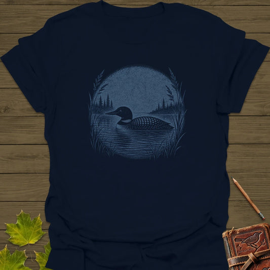 Lake Loon T-Shirt Navy