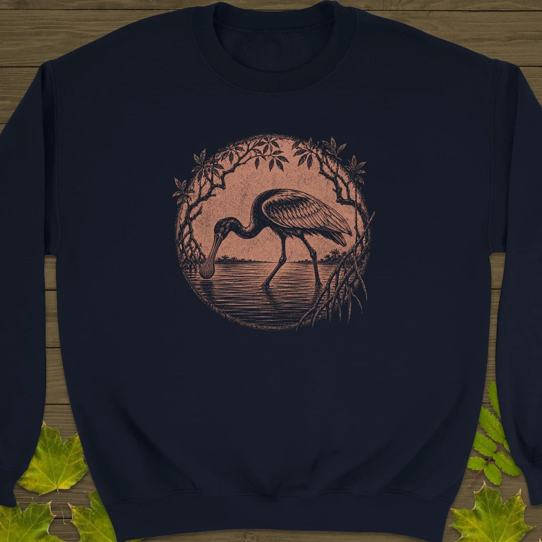 Mangrove Spoonbill Sweatshirt Navy