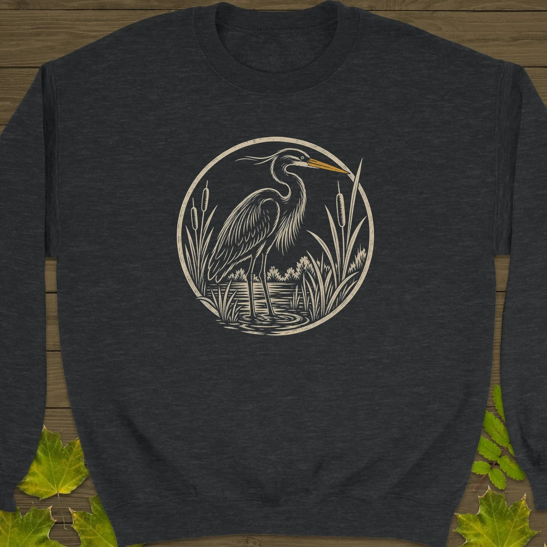 Marshland Elegance Sweatshirt Dark Heather