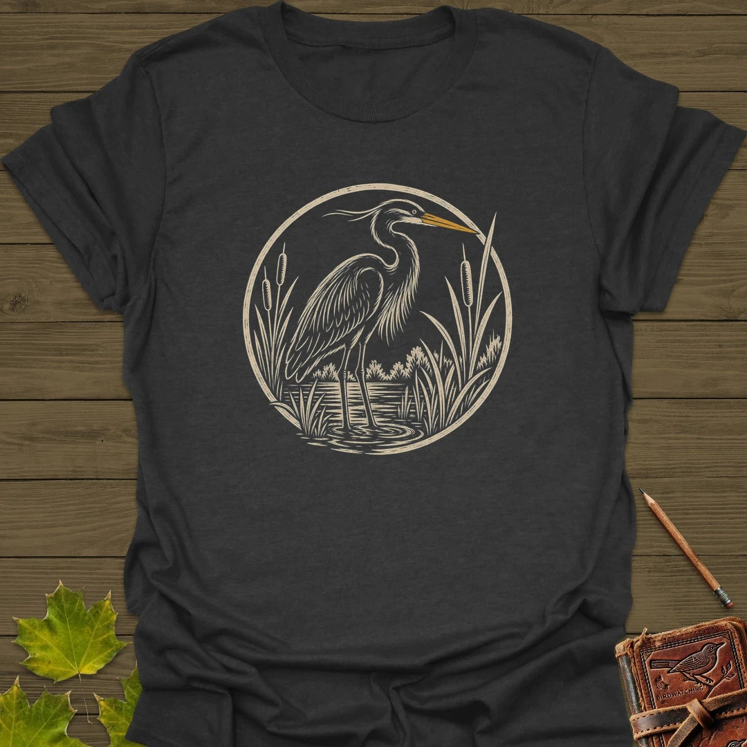 Marshland Elegance T-Shirt Dark Heather