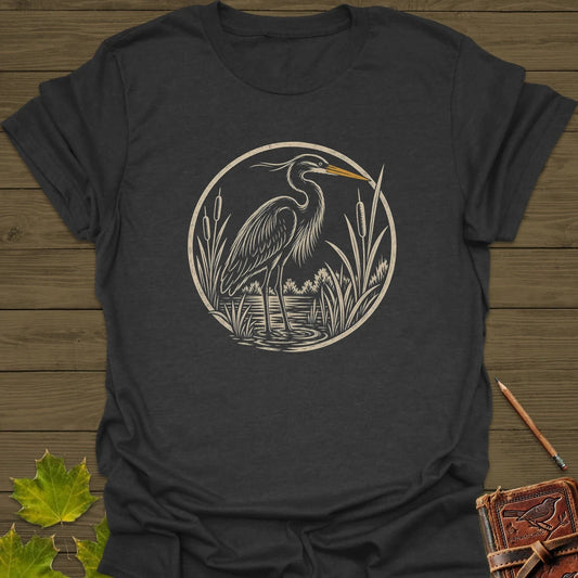 Marshland Elegance T-Shirt Dark Heather
