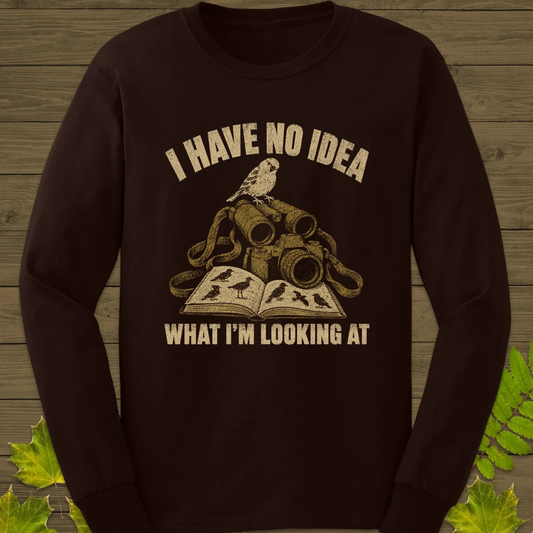 No Idea Long Sleeve Dark Chocolate